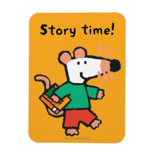 Schattige maisy-liefhebbers om te lezen magneet