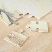  Schattige Maltees schilderij Legpuzzel (Zijkant)