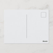 Schattige mama baby stinkdier voeg tekst toe  briefkaart (Achterkant)