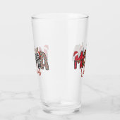 Schattige Mama Claus script Glas (Rechts)