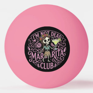 Schattige Margarita Skelet Pingpongballen