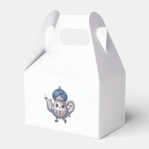 Schattige Marokkaanse Berber-theepot Kawaii-sticke Bedankdoosjes