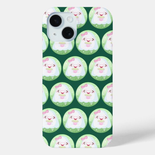 Schattige Matcha Latte Geest Case-Mate iPhone Case (Achterkant)