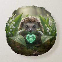 Schattige May Hedgehog met Smaragden Hart