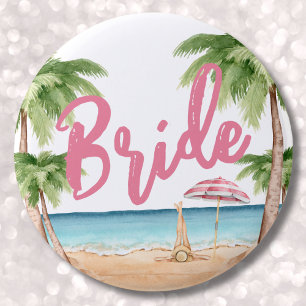 Schattige Meisje Bachelorette Party Bride Ronde Button 5,7 Cm