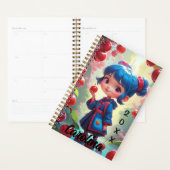 Schattige meisje Cherry Planner (Display)