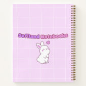 Schattige meisje met poes 🌸😺🥨✨ notitieboek (Achterkant)