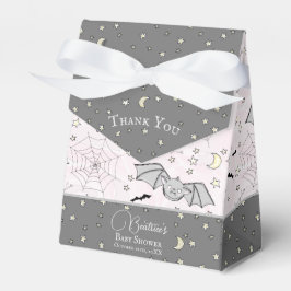 Schattige Meisje Roze Baby Vleermuizen Halloween & Bedankdoosjes