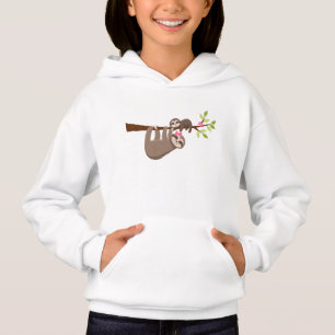 schattige meisjes dierenvrienden Hoodie