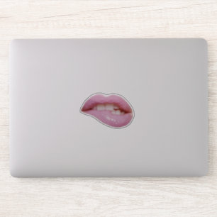 Schattige Meisjesachtige Lippen Sticker