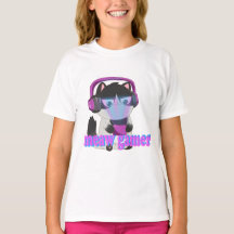 Schattige Meow Gamer Kat - Kawaii Gaming Kitten