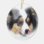 Schattige mini Aussie Gift Assortation Keramisch Ornament (Links)