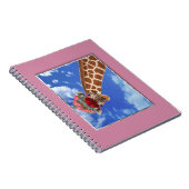 Schattige "Missy Giraffe" Notitieboek (Rechterzijde)