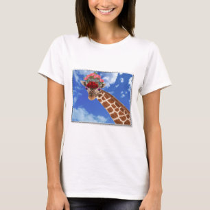 Schattige "Missy Giraffe" T-shirt