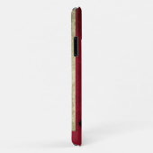 Schattige Modern Elegant Amerikaans gepersonalisee Case-Mate iPhone Case (Achterkant/rechts)