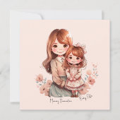 Schattige moeder en dochter Bond (Voorkant)