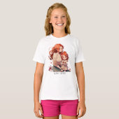 Schattige moeder en dochter Bond (13) T-shirt (Voorkant volledig)