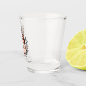 Schattige moeder en dochter Bond (3) Shot Glas (Rechts)