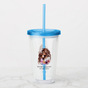 Schattige moeder en dochter Bond (8) Acryl Drinkbeker