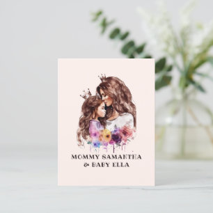 Schattige moeder en dochter Bond (8) Briefkaart