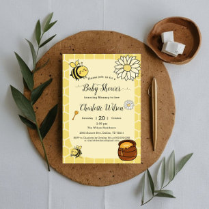 Schattige Moedertje To Bee Baby Shower Kaart