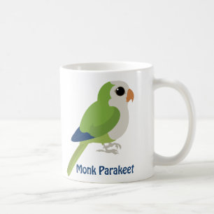 Schattige monikskapparkiet koffiemok