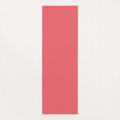 Schattige Monogram Aangepaste Waterverf Watermeloe Yogamat (Achterkant)