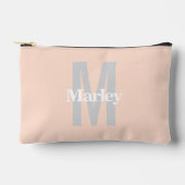 Schattige Monogram Modern Elegant Bold Blush Pink Etui (Voorkant)