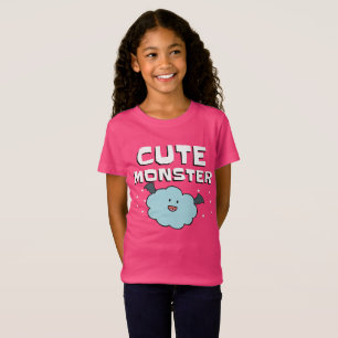 Schattige Monster Girls 'Fine Jersey T-shirt