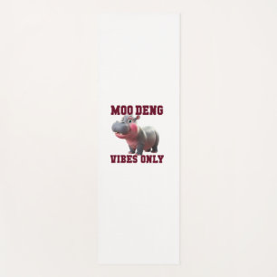 Schattige MOO DENG VIBES ONLY Goede Baby Hippo Vib Yogamat