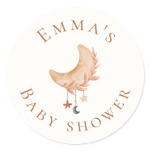 Schattige Moon Baby shower