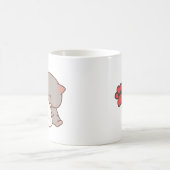 schattige mosjeskat koffiemok (Center)