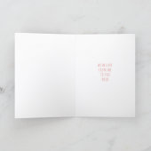 Schattige Mouse Be Mine Valentijnsdag Kaart (Binnen)