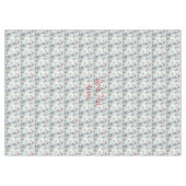 Schattige Mouse Sneeuwscène Wildlife met Kerstmis Tafelkleed (Voorkant (Horizontaal))