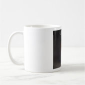 Schattige muis in een theebeker koffiemok (Links)