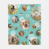 Schattige Multi Photo Family Pet Fleece Deken (Voorkant)