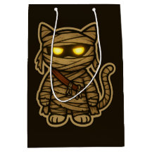 Schattige Mummie Griezelen Kat