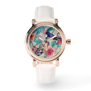 Schattige mussen kijken horloge