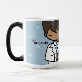 Schattige naam van de eerste Heilige Communie Magische Mok