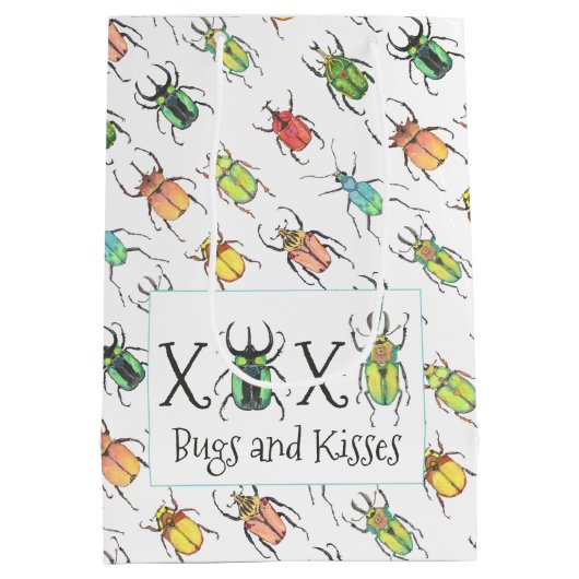 Schattige netten medium cadeauzakje (Achterkant)