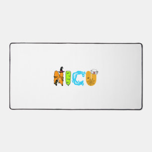 Schattige NICU Halloween ontwerp Bureaumat
