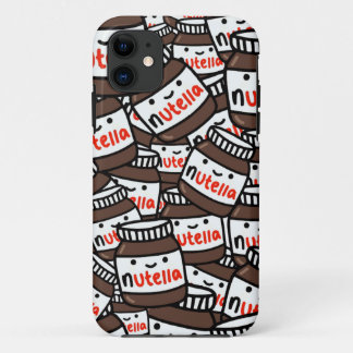 Schattige Nutella-telefoonzaak [Premium] iPhone 11 Hoesje