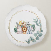 Schattige oerwoud rond kussen (Achterkant)