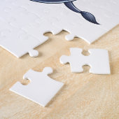 Schattige Olifant 4e Verjaardag Legpuzzel (Zijkant)
