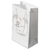 Schattige Olifant Boho Bloemstuk Aangepaste Jaar V Klein Cadeauzakje (Achterkant Gekanteld)