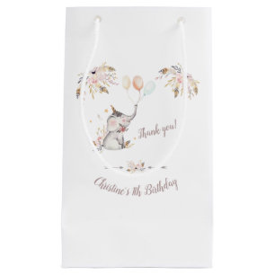 Schattige Olifant Boho Bloemstuk Aangepaste Jaar V Klein Cadeauzakje