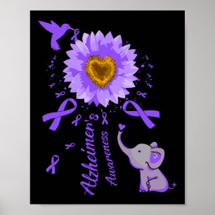 Schattige Olifant Die Ik Voor Jou Zonnebloem Hij Z Poster