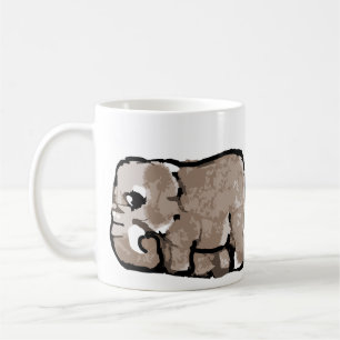 Schattige olifant Mok