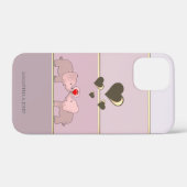 Schattige olifanten in liefde Case-Mate iPhone case (Achterkant (horizontaal))
