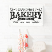 Schattige Oma's keuken Bakkerij decor banner (Insitu)